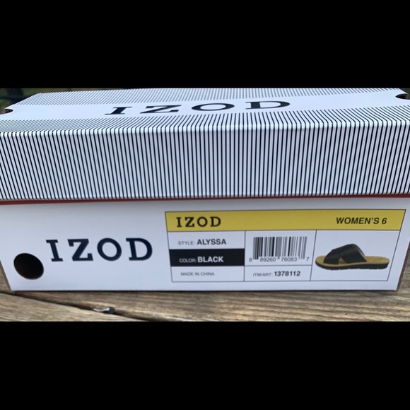 Izod Alyssa slip on sandals - Picture 5 of 6